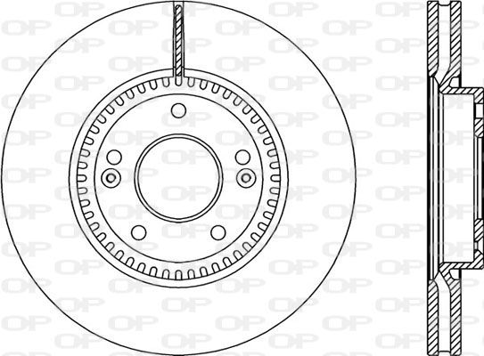 OPEN PARTS Jarrulevy BDR2351.20